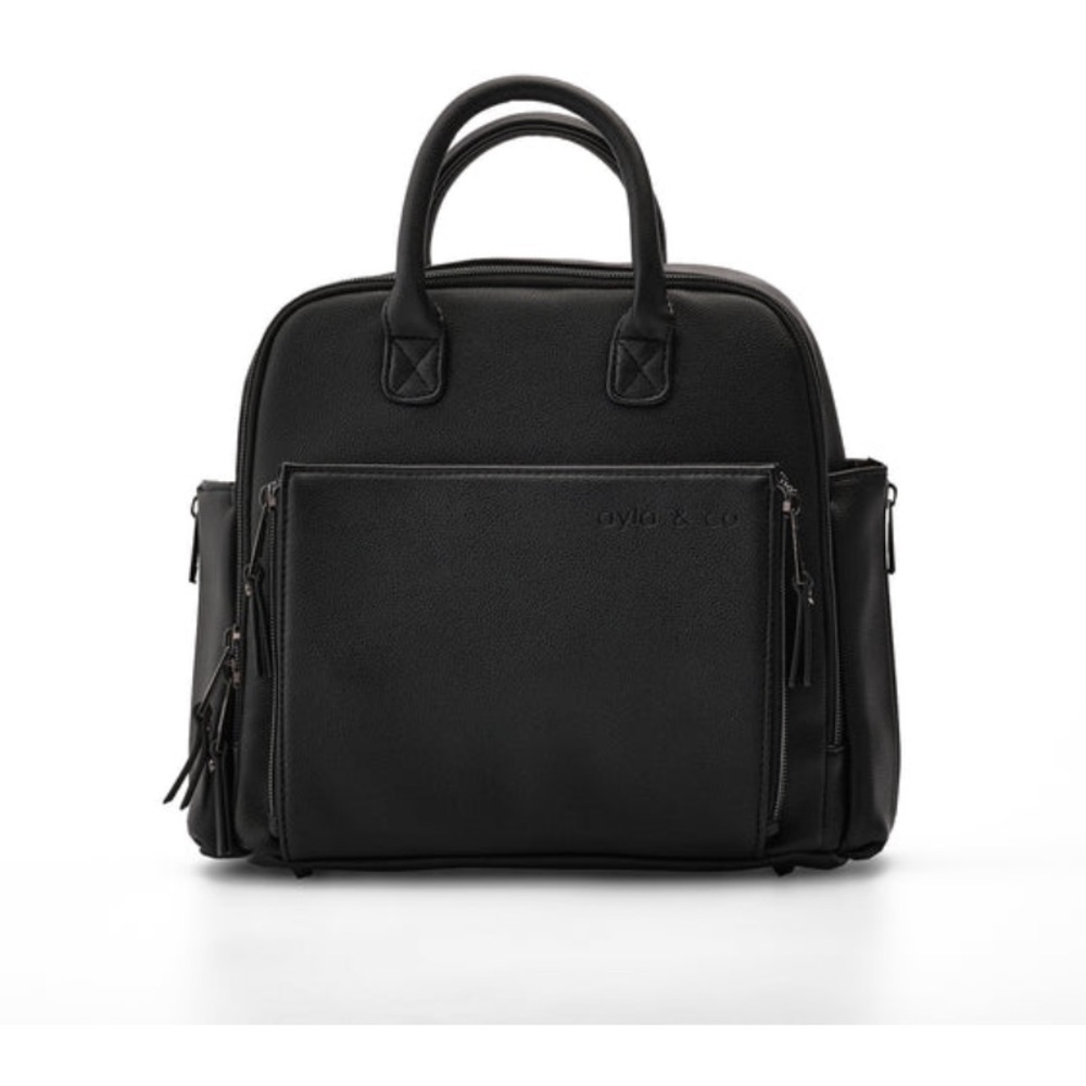 Ayla & Co Black Diaper Bag
